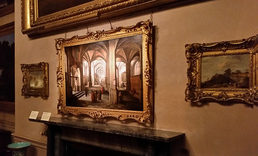 Hendrick Van Steenwijk the younger - painting of cathedral interior